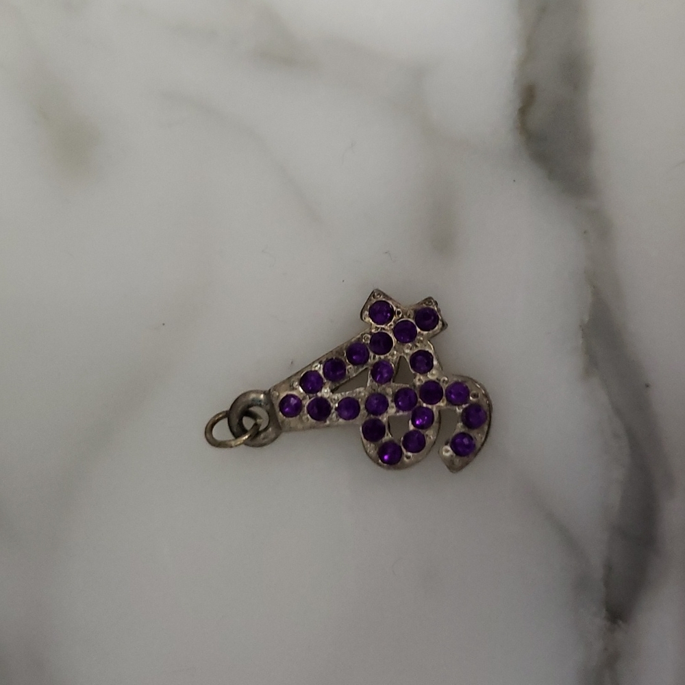 "A" pendant
